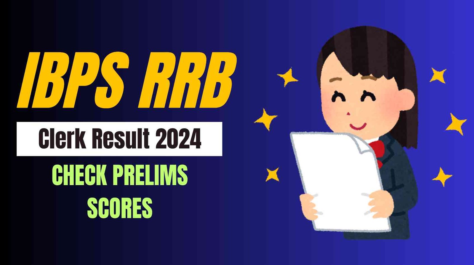 IBPS RRB Clerk Result 2024