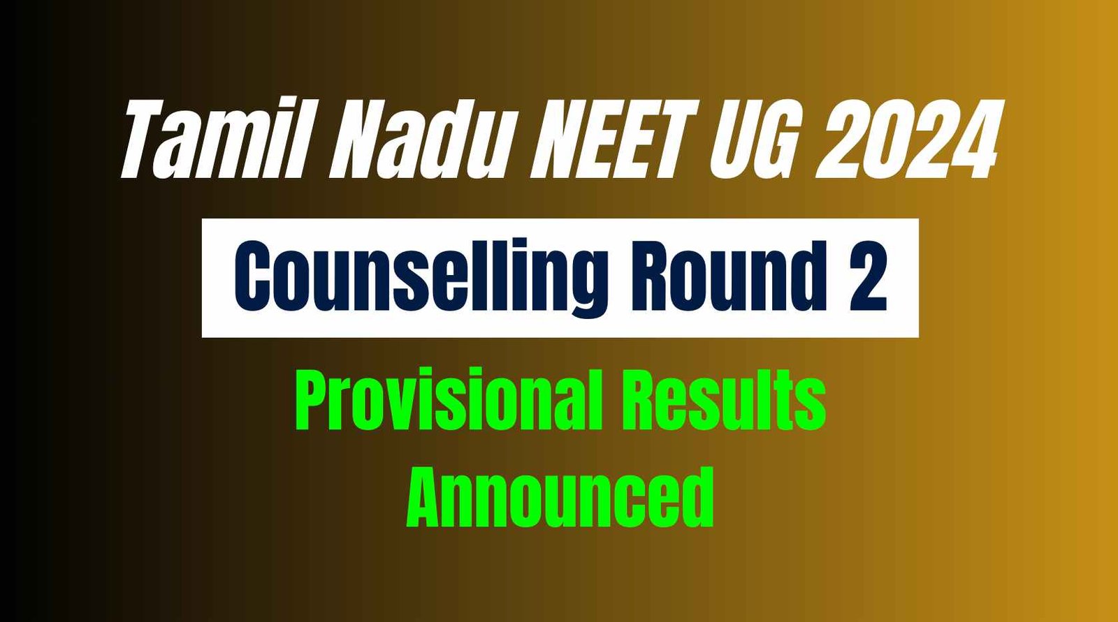 Tamil Nadu NEET UG 2024