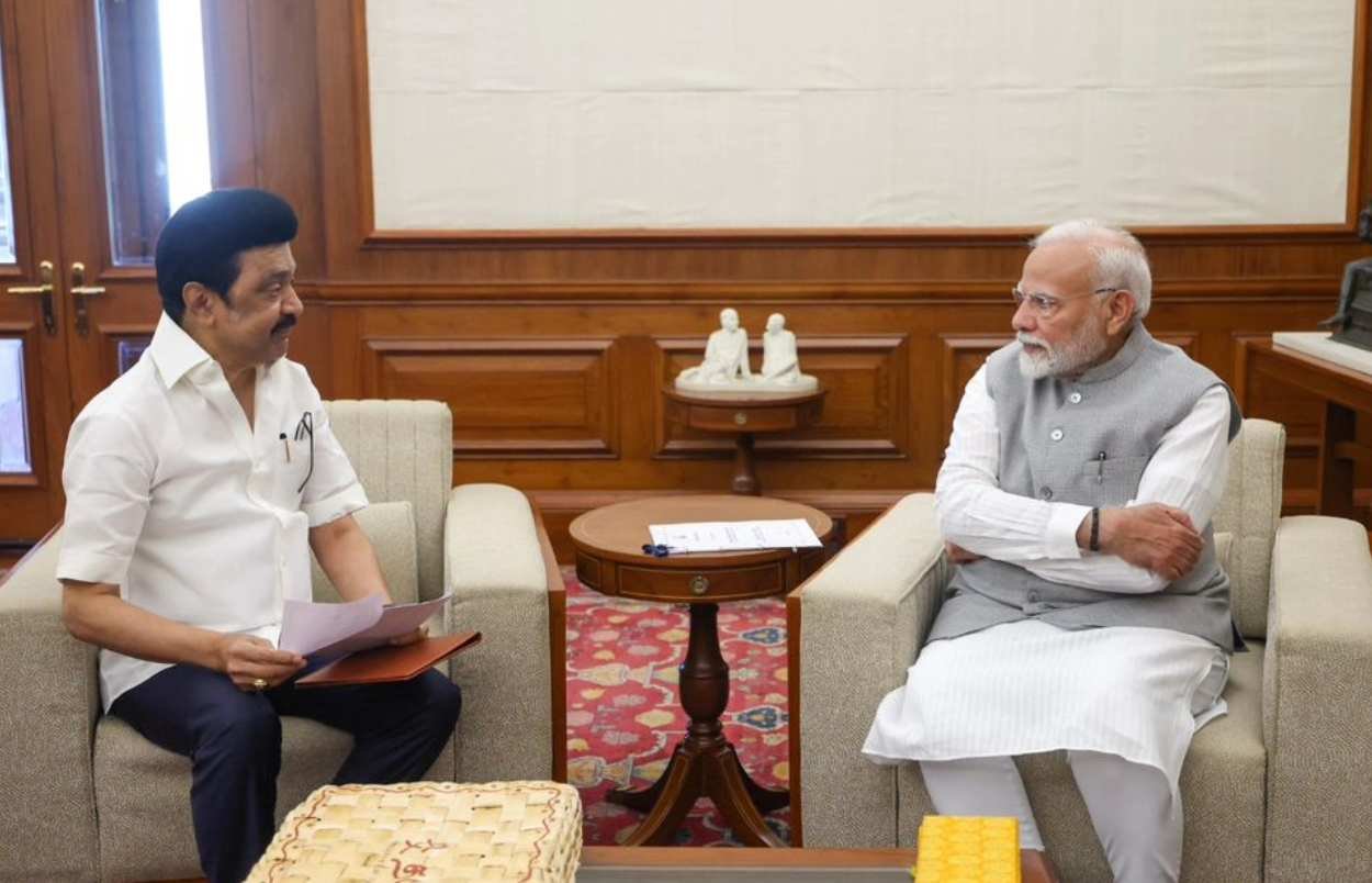 MK Stalin Meets PM Modi