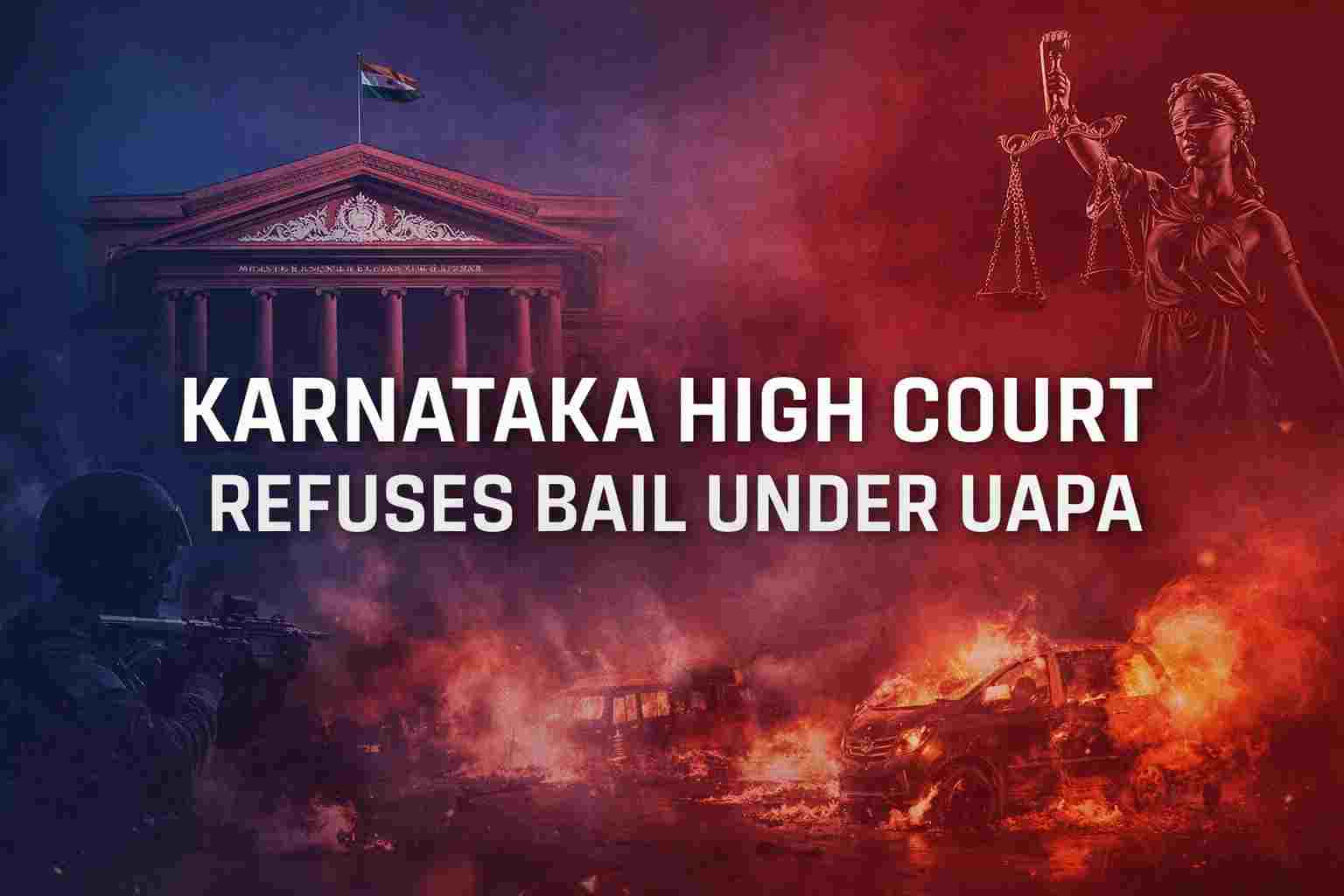 Delay caused by accused cannot justify bail under UAPA: Karnataka High Court