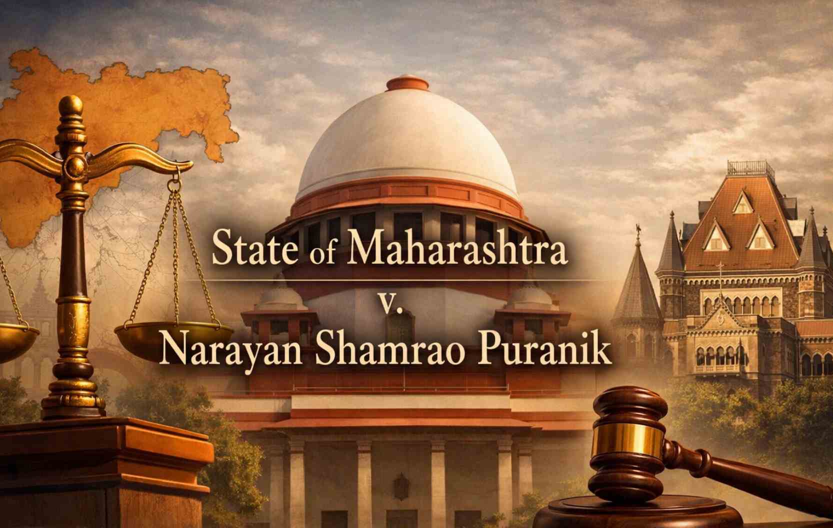 State of Maharashtra v. Narayan Shamrao Puranik (1982)