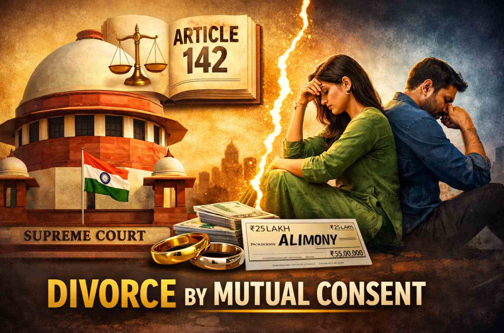 Supreme Court Invokes Article 142 to Grant Divorce by Mutual Consent