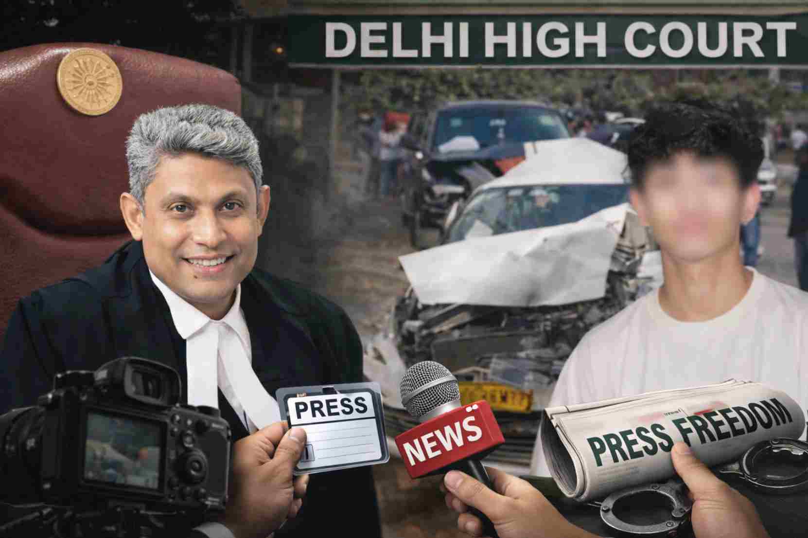 Delhi High Court Allows Media Reporting in Dwarka SUV Crash Case, Bars Disclosure of Minor’s Identity