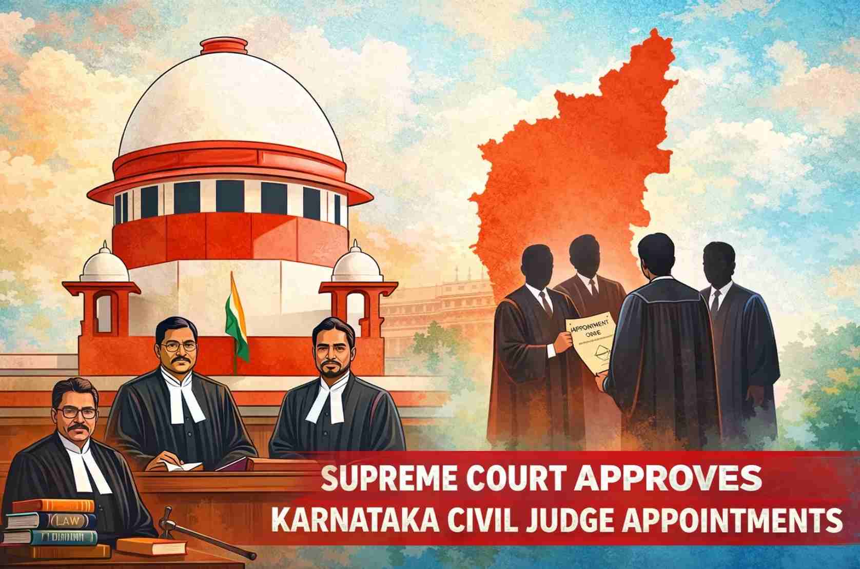 Supreme Court Allows Karnataka HC To Issue Appointment Notification For Civil Judges