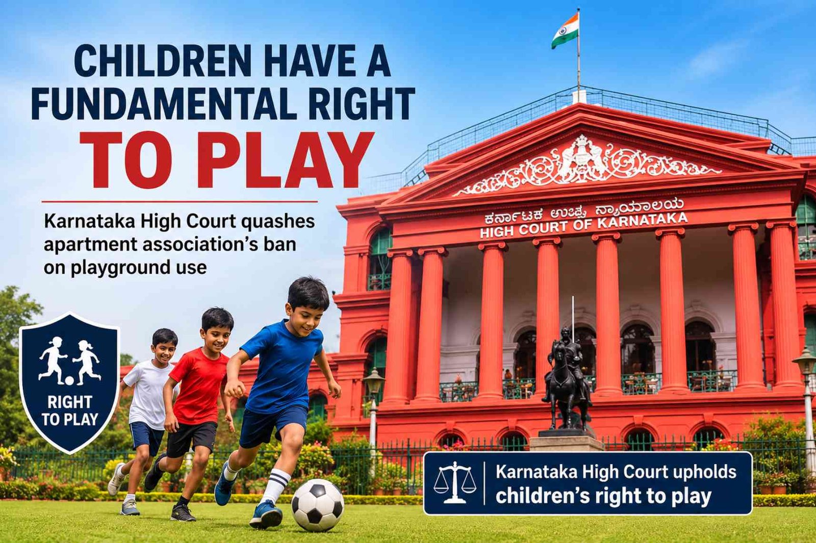 Children's Right to Play Is Fundamental, Karnataka High Court Sets Aside Apartment Restriction